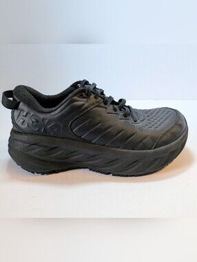 HOKA Bondi SR Triple Black Professional Walking Shoes Women’s Size 7.5
